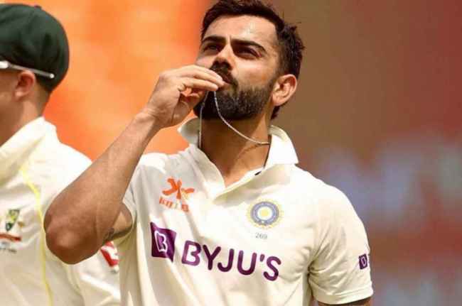 Virat Kohli kisses locket after scoring century know secret Virat Kohli kisses locket after scoring century know secret