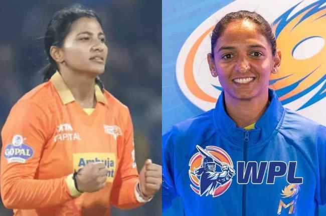 WPL 2023 MI vs GG Harmanpreet Kaur WPL 2023 MI vs GG Harmanpreet Kaur
