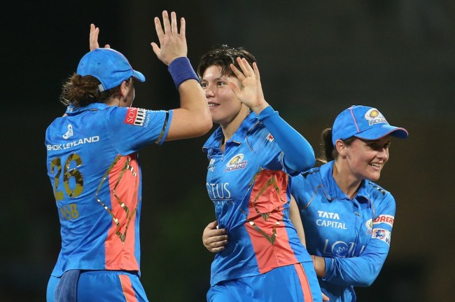 WPL 2023 UP Warriors vs Mumbai Indians Issy Wong WPL 2023 UP Warriors vs Mumbai Indians Issy Wong