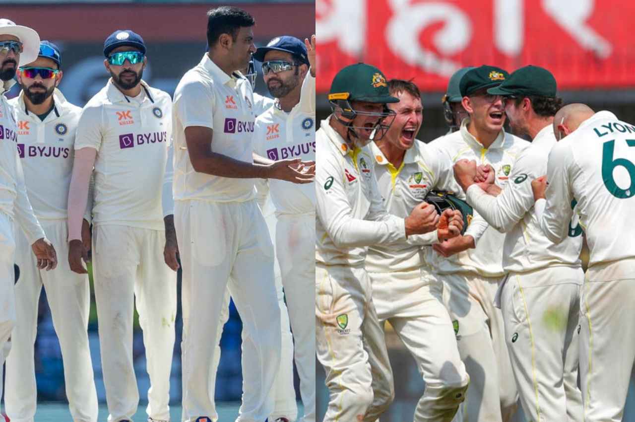 WTC Final 2023 IND vs AUS Head to Head