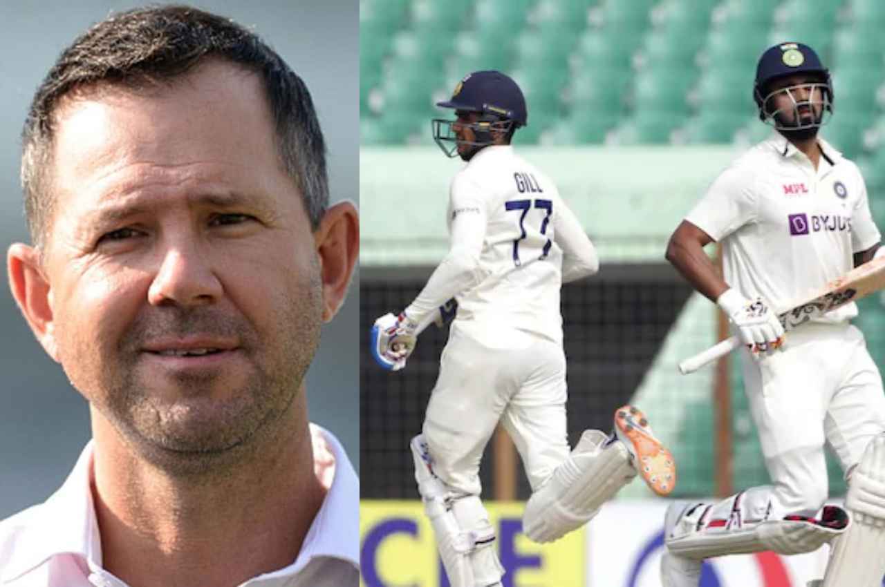 WTC Final Ricky Ponting KL Rahul Shubman Gill WTC Final Ricky Ponting KL Rahul Shubman Gill