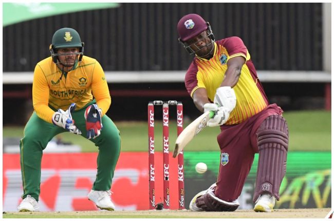 SA vs WI Johnson Charles created history by hitting century in 39 balls