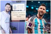 Argentine football association names training complex Named Lionel Messi