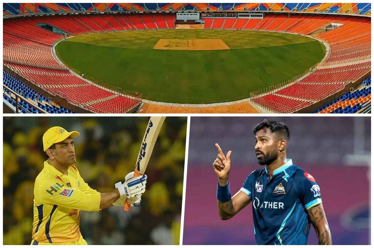 IPL 2023, GT vs CSK: जानिए कैसी है नरेंद्र मोदी स्टेडियम की पिच, किसे मिलेगा फायदा?