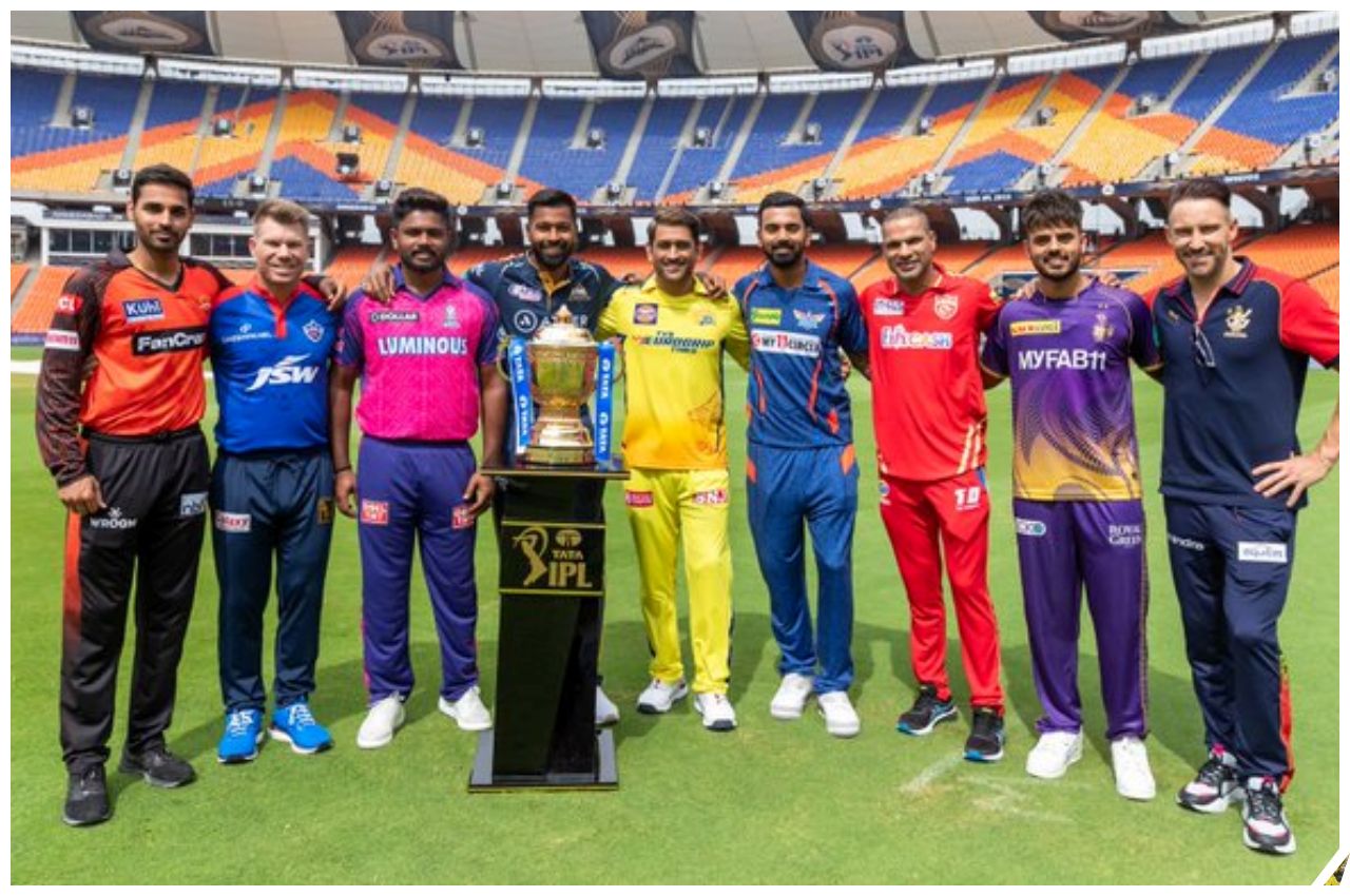 IPL 2023 All 10 Team captains photo shoot done