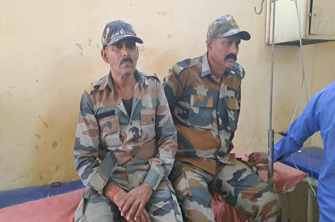 हाजीपुर में बालू माफिया ने चेकिंग टीम पर किया हमला, 2 जवान घायल
