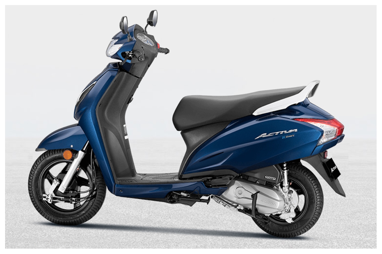 honda activa 125 h smart, honda scooters, petrol scooters, scooters under 80000