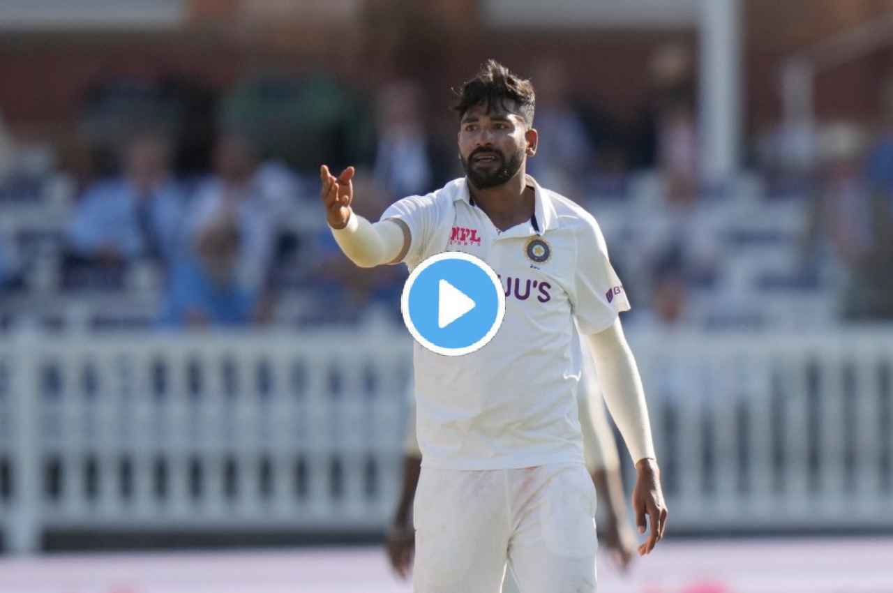 ind vs aus indore test mohammad siraj gave energy drink