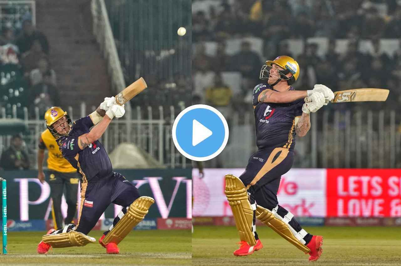 PSL 2023: जेसन रॉय ने शतक लगा मचाया हाहाकार, 230 की स्ट्राइक रेट से की तोड़ फोड़ बैटिंग, देखें VIDEO