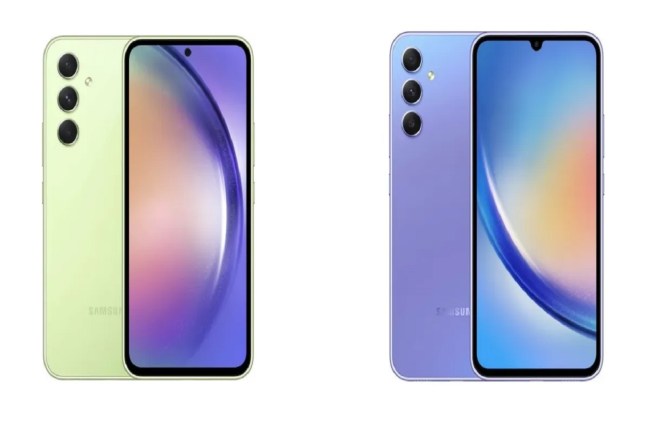 Samsung Galaxy A54 5G and A34 5G