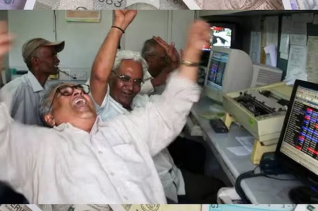 share market share market in profit, share market news