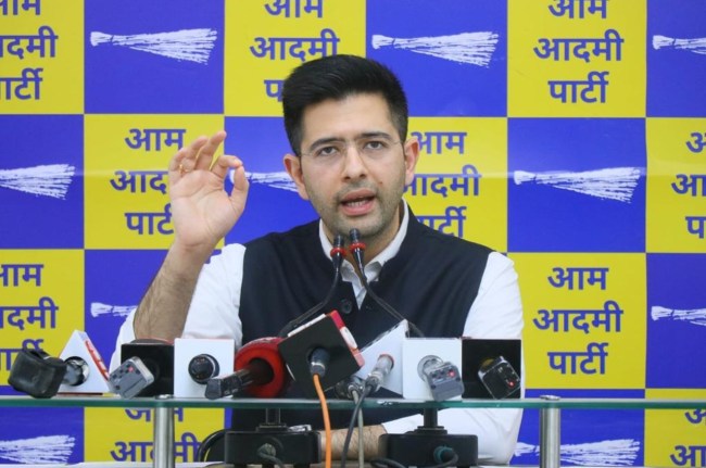 AAP, Raghav Chaddha, Opposition Meeting, Congress, Centre's Ordinance