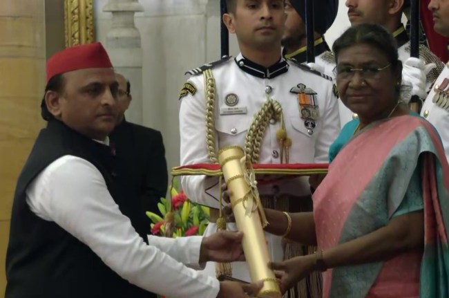 Mulayam Singh Yadav, Padma Award, Droupadi Murmu, Akhilesh Yadav
