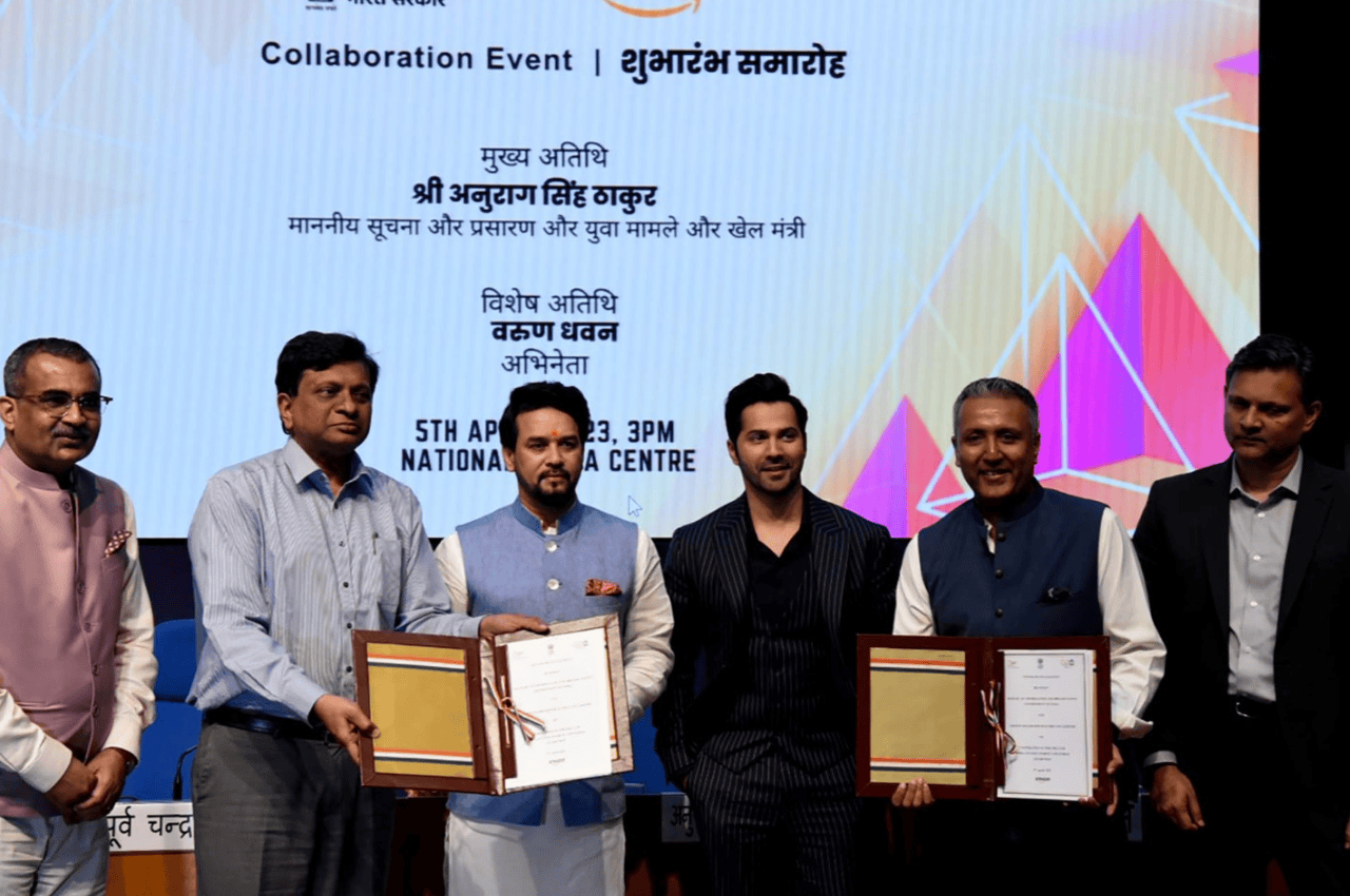 सूचना एवं प्रसारण मंत्रालय और अमेजन के बीच अहम करार, केंद्रीय मंत्री अनुराग ठाकुर बोले- उद्योग और अकादमिक संबंध होंगे मजबूत