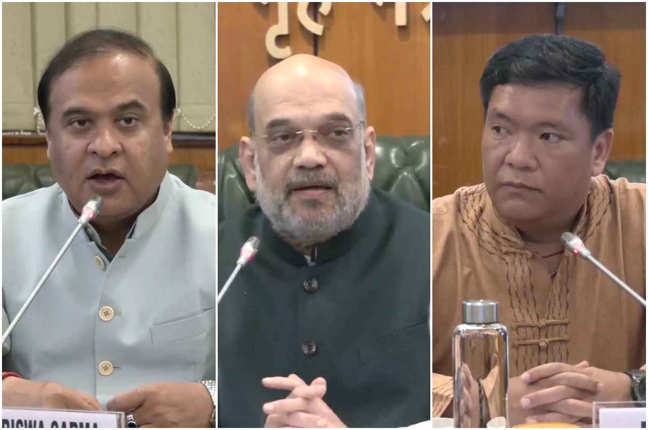 Assam Arunachal Pradesh Border Disputes, Amit Shah, Himanta Biswa Sarma, Prema Khandu