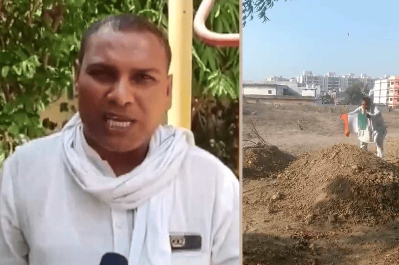 प्रयागराज में कांग्रेस नेता ने अतीक की कब्र पर चढ़ाया तिरंगा, भारत रत्न देने की उठाई मांग, पुलिस ने हिरासत में लिया