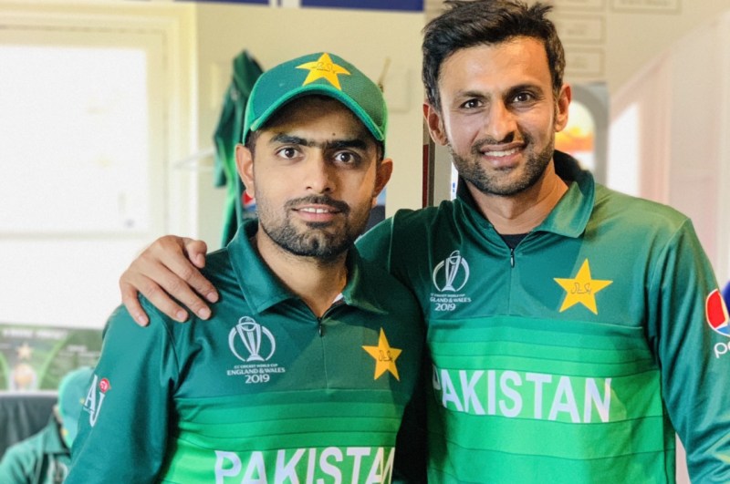 Babar Azam Shoaib Malik