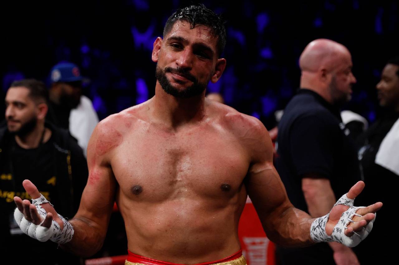 Boxer Amir Khan