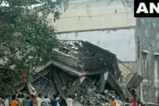 Building Collapsed Maharashtra, building collapsed, Bhiwandi, people feared trapped