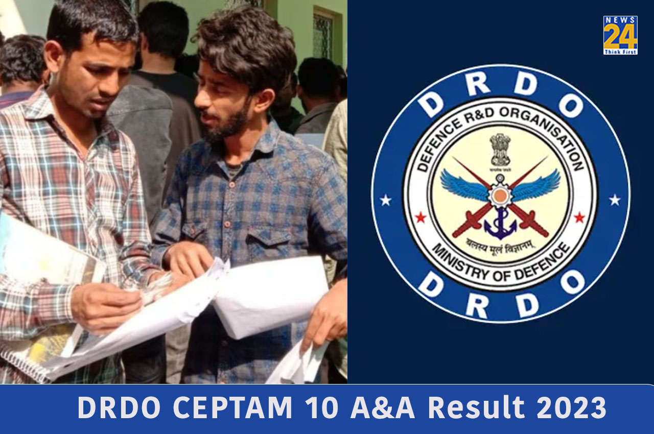 DRDO CEPTAM 10 A&A Result 2023