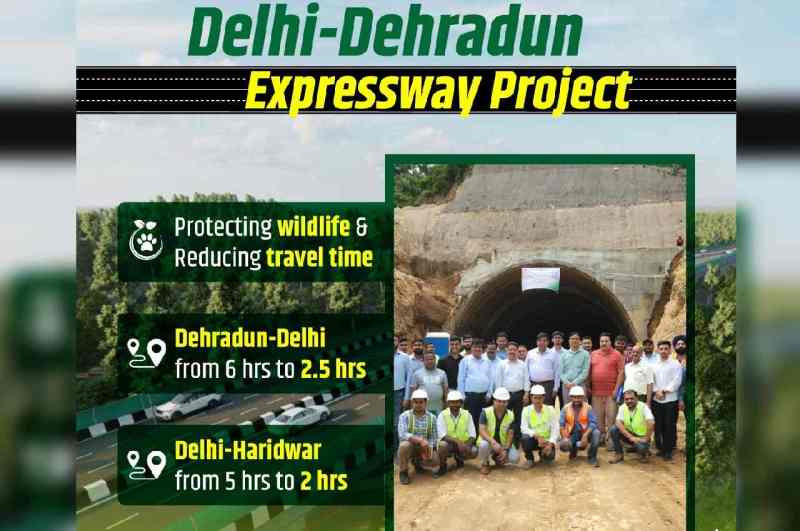 Delhi, Dehradun, Delhi Dehradun Expressway, NHAI, Nitin Gadkari
