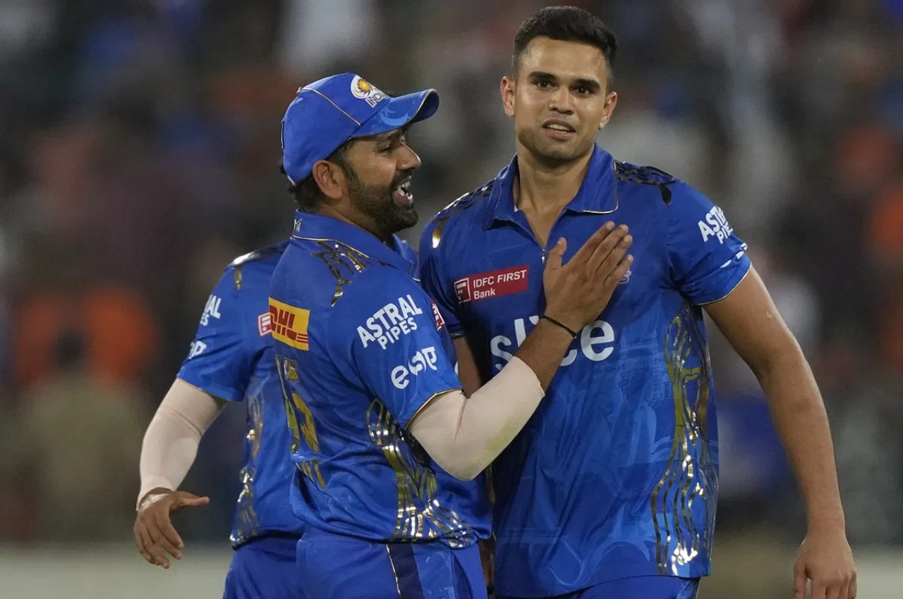 GT vs MI Arjun Tendulkar