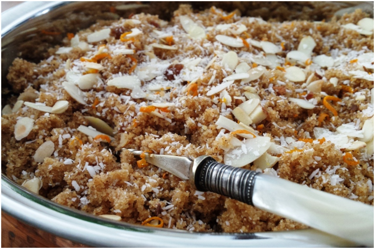 Gulab Halwa recipe