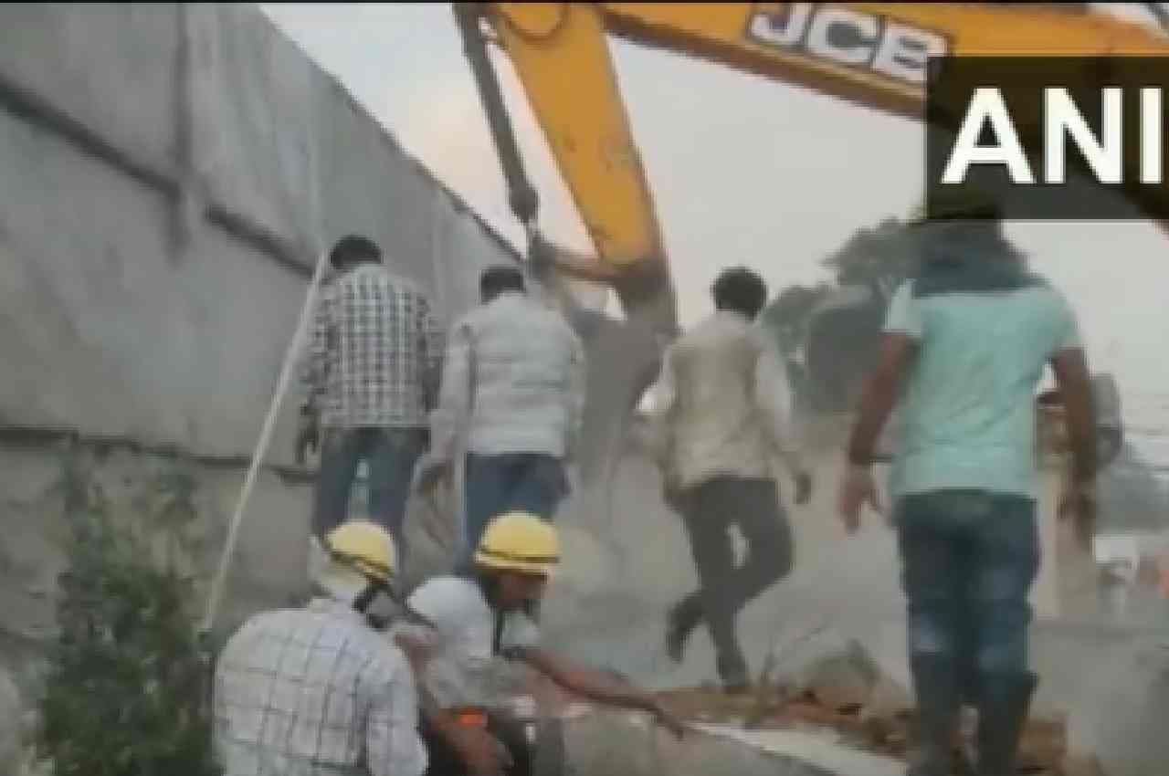 Haryana news, rice mill, building collapsed, Karnal news