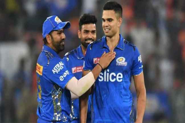 IPL 2023 Arjun Tendulkar, MI vs GT IPL 2023 Arjun Tendulkar, MI vs GT