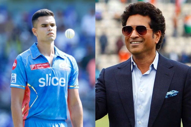 IPL 2023 Arjun Tendulkar Sachin Tendulkar