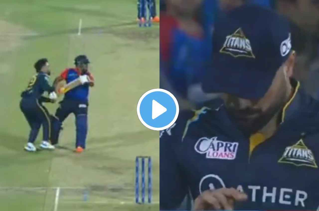 IPL 2023 DC vs GT Rashid Khan Sarfaraz Khan