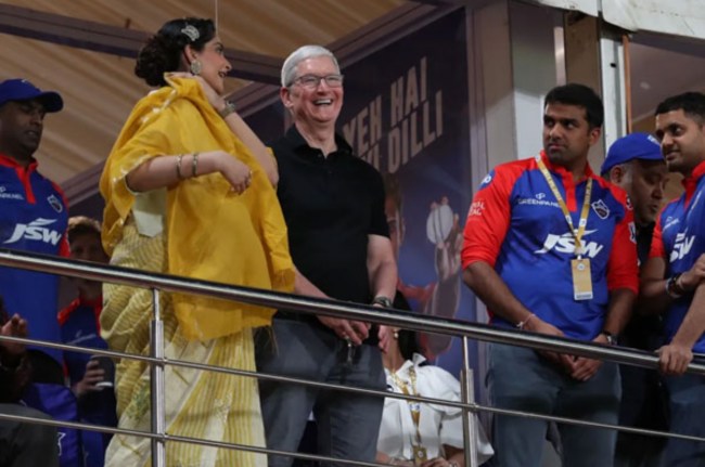 IPL 2023 DC vs KKR Tim Cook Sonam Kapoor IPL 2023 DC vs KKR Tim Cook Sonam Kapoor