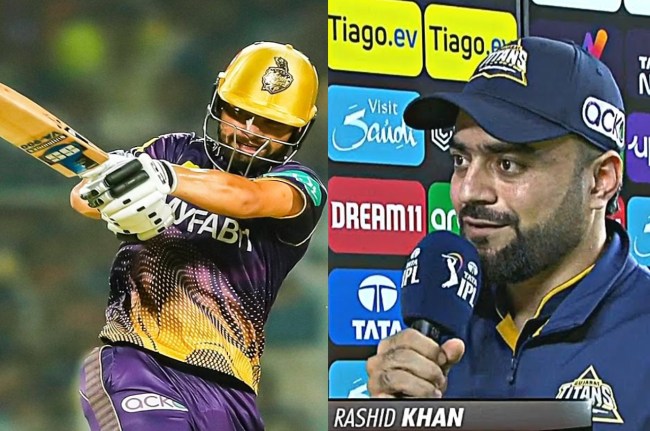 IPL 2023 GT vs KKR Rashid Khan Rinku Singh
