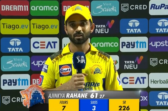 IPL 2023 MI vs CSK Ajinkya Rahane
