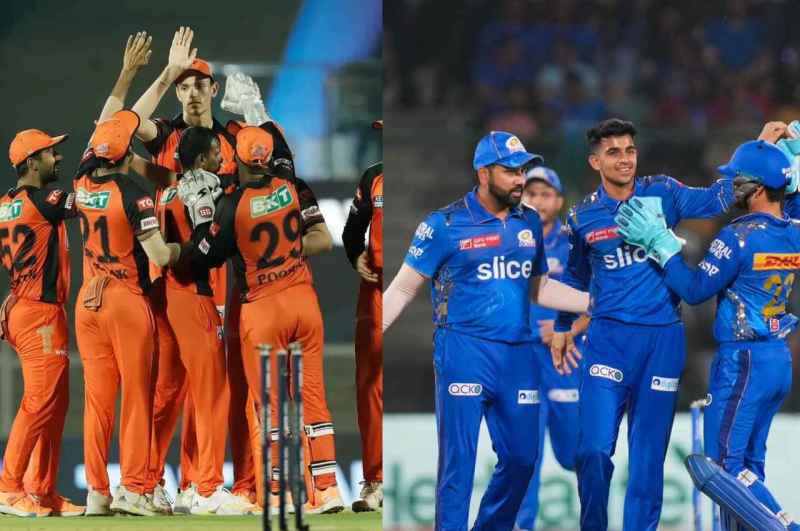 IPL 2023 MI vs SRH Head to Head