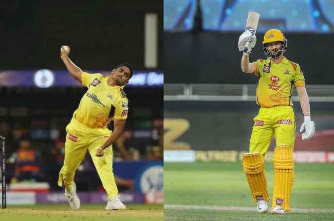 IPL 2023 Orange Purple cap Ruturaj Gaikwad Tushar Deshpande IPL 2023 Orange Purple cap Ruturaj Gaikwad Tushar Deshpande