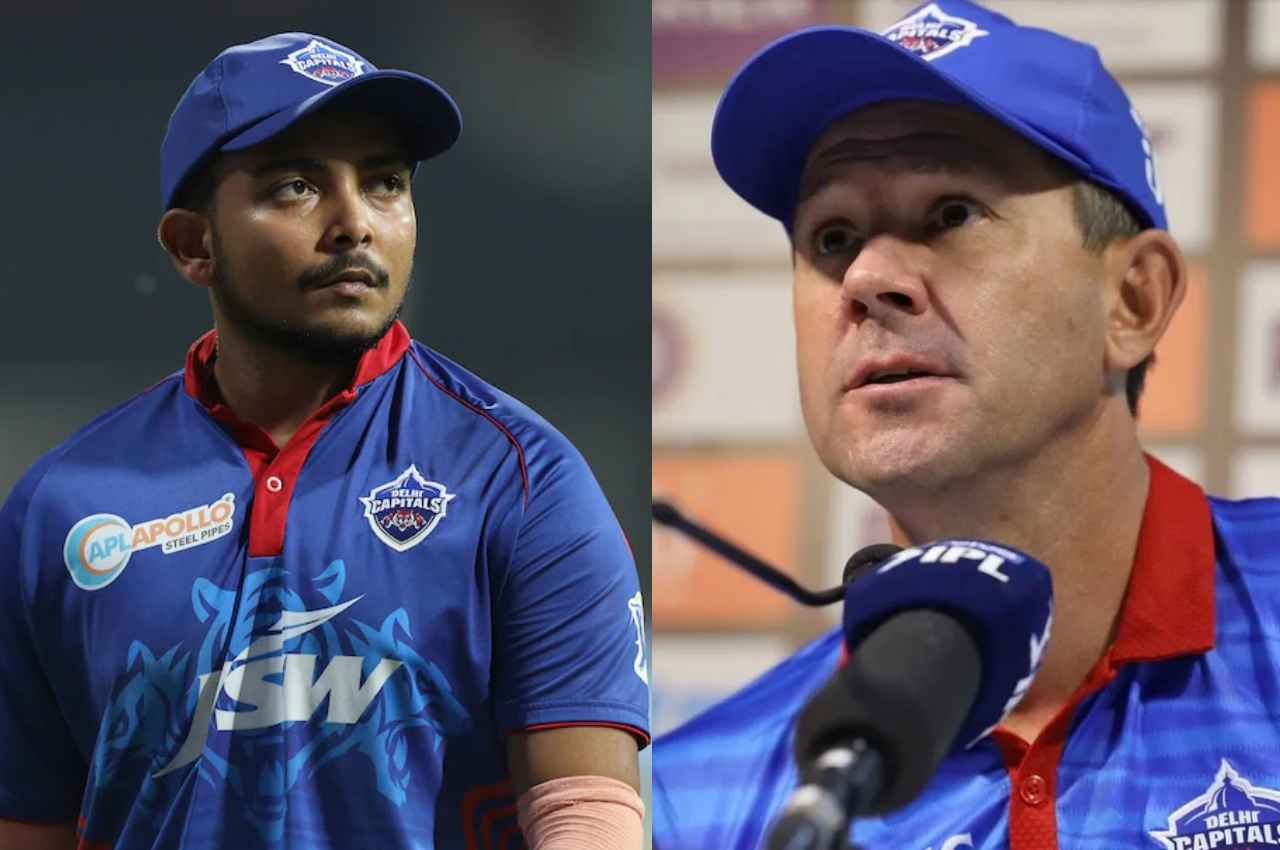 IPL 2023 Ricky Ponting Prithvi Shaw IPL 2023 Ricky Ponting Prithvi Shaw