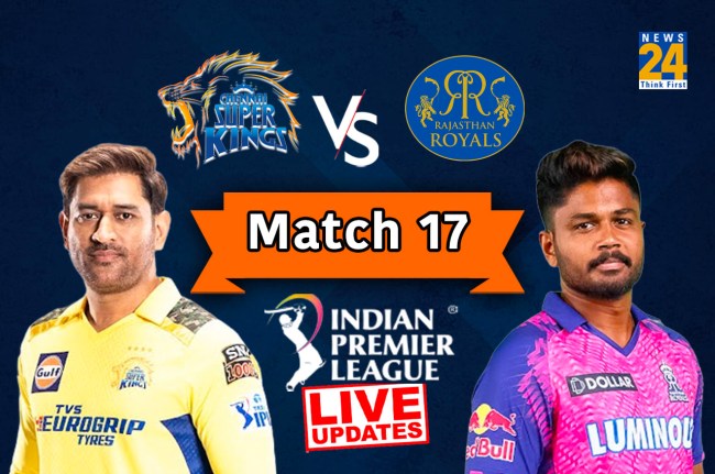 IPL 2023 CSK vs RR Live Update