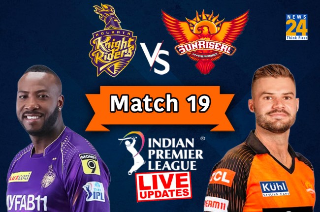IPL 2023 KKR vs SRH live Update