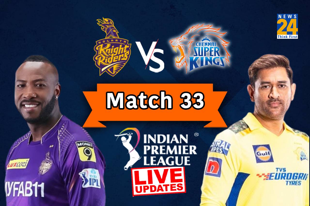 IPL 2023 KKR vs CSK live Update