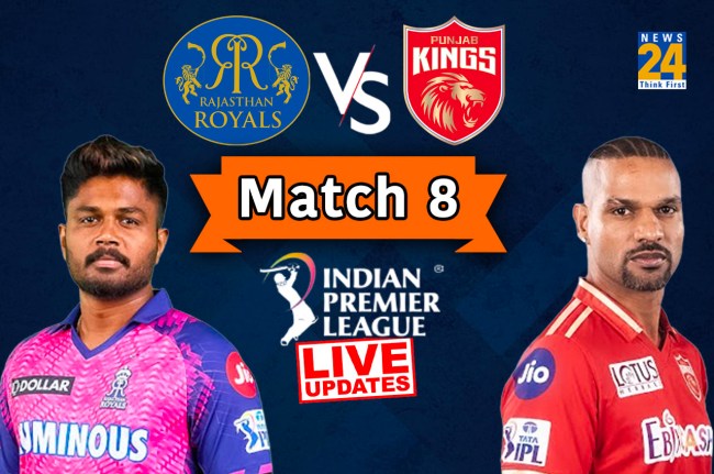 IPL 2023 RR vs PBKS live Update
