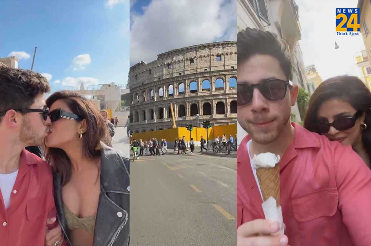 Priyanka Chopra And Nick Jonas Video: रोम की सड़कों पर घूमते नजर आए प्रियंका चोपड़ा और निक जोनस