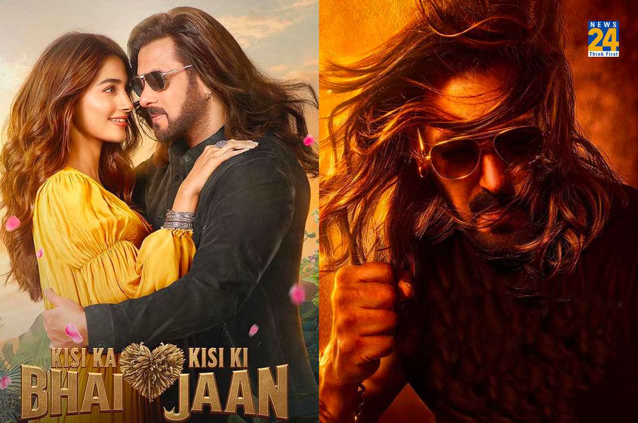 KKBKKJ New Poster Release: सलमान खान ने ट्रेलर लॉन्च से पहले शेयर किया फिल्म का धमाकेदार पोस्टर, फैंस के दिलों की बढ़ी धड़कने