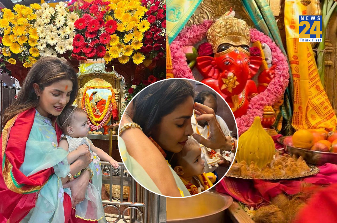 Priyanka Chopra visits Siddhivinayak Temple