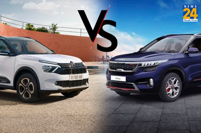 Citroen C3 Aircross,Kia Seltos, suv cars, petrol cars, cars under 10 lakhs