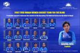 India first women's blind cricket team announced