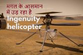 Ingenuity helicopter in Mars