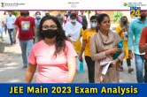 JEE Main 2023 Exam Analysis