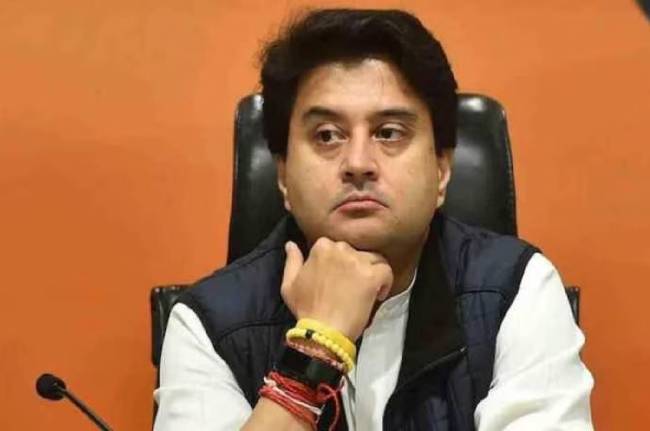 Jyotiraditya Scindia targeted Rahul Gandhi Jyotiraditya Scindia targeted Rahul Gandhi