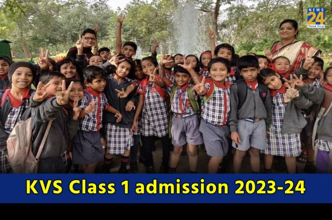 KVS Class 1 admission 2023-24